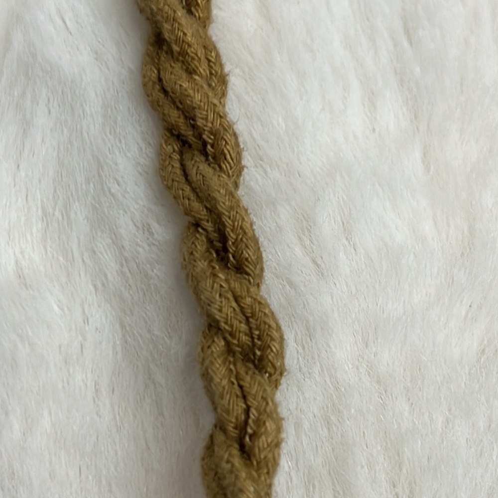 Crosstree lane cotton purse with twisted crossbody strap very boho - Picture 6 of 16